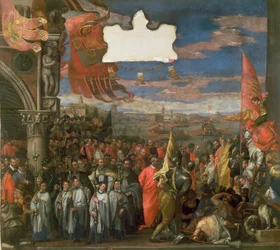 The Doge Andrea Contarini Returning Victorious from Chioggia